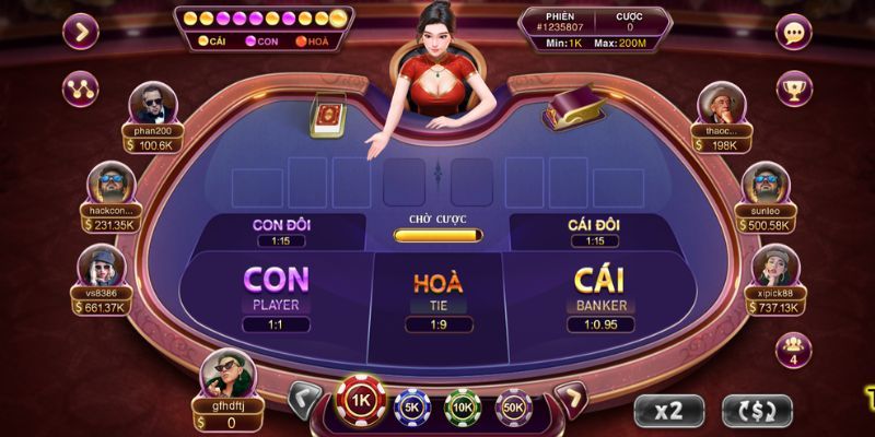 LUẬT CHƠI GAME BÀI BACCARAT THABET