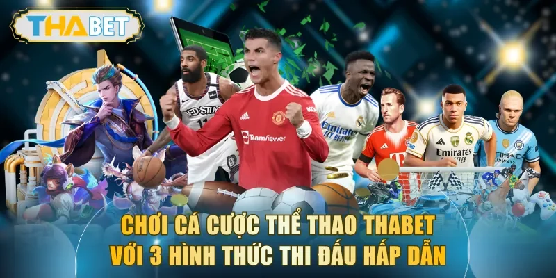 Chơi cá cược thể thao THABET với 3 hình thức thi đấu hấp dẫn